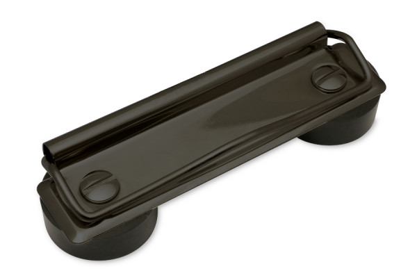 Magnetyczne mechanizmy zaciskowe, szerokość 100 mm, lakierowane na czarno