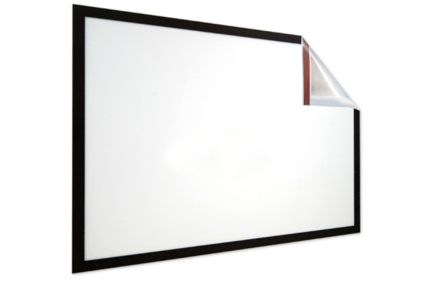 Magnetyczne ramki informacyjne na format DIN A4, 229 x 315 mm, czarna