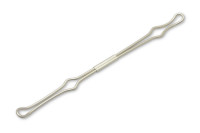 Uchwyt druciany,<br> wąski otwór,<br> 150 mm, niklowany