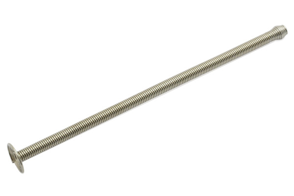 Sprężyny spiralne z wypukłością, 100 mm, niklowane
