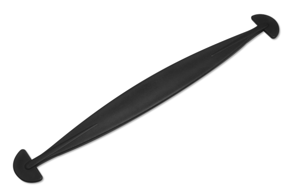 Uchwyty do kartonów, z tworzywa sztucznego, 192 mm, czarne
