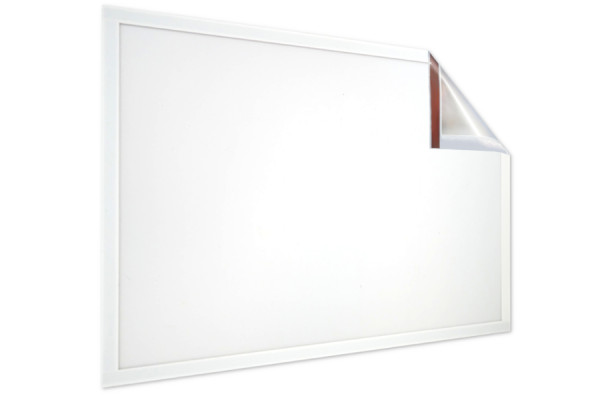 Magnetyczne ramki informacyjne na format DIN A4, 229 x 315 mm, biała