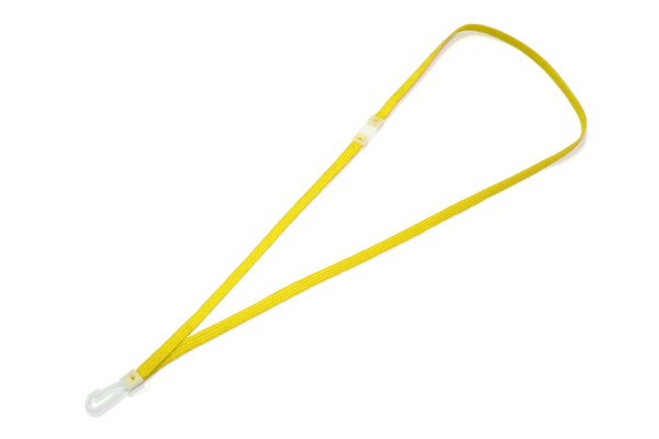 Smycze reklamowe, 450 mm, żółte