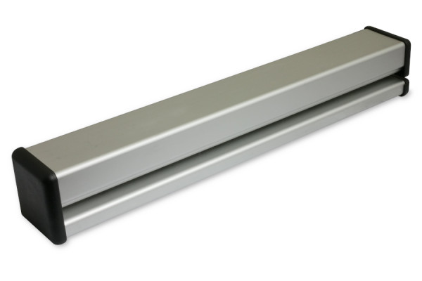 Dziurkacz do ksiąg pamiątkowych, 6 otworów, odległość między otworami 30 mm, wykonany z aluminium