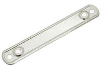Płytki do nitowania<br> do sprężyn spiralnych,<br> 115 x 19 mm, ocynkowane